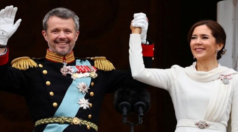 Putra Mahkota Frederik Resmi Jadi Raja Denmark
